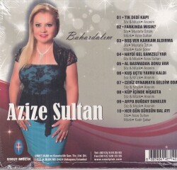 Azize Sultan - Bahardalım (Sıfır Ürün) CD Müzik CD996 - 2