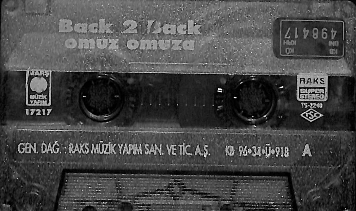 Back 2 Back - Omuz Omuza (Kırmızı Bandrol) Kaset (İkinci El) KST26489 - 1