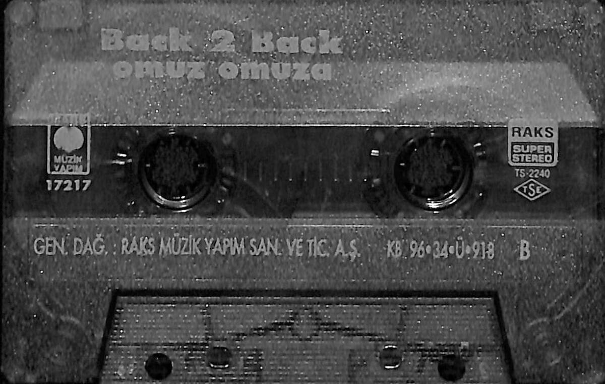 Back 2 Back - Omuz Omuza (Kırmızı Bandrol) Kaset (İkinci El) KST26489 - 2