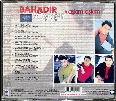 Bahadır Aydın - Aşkım Aşkım CD Müzik (İkinci El ) CD2976 - 2