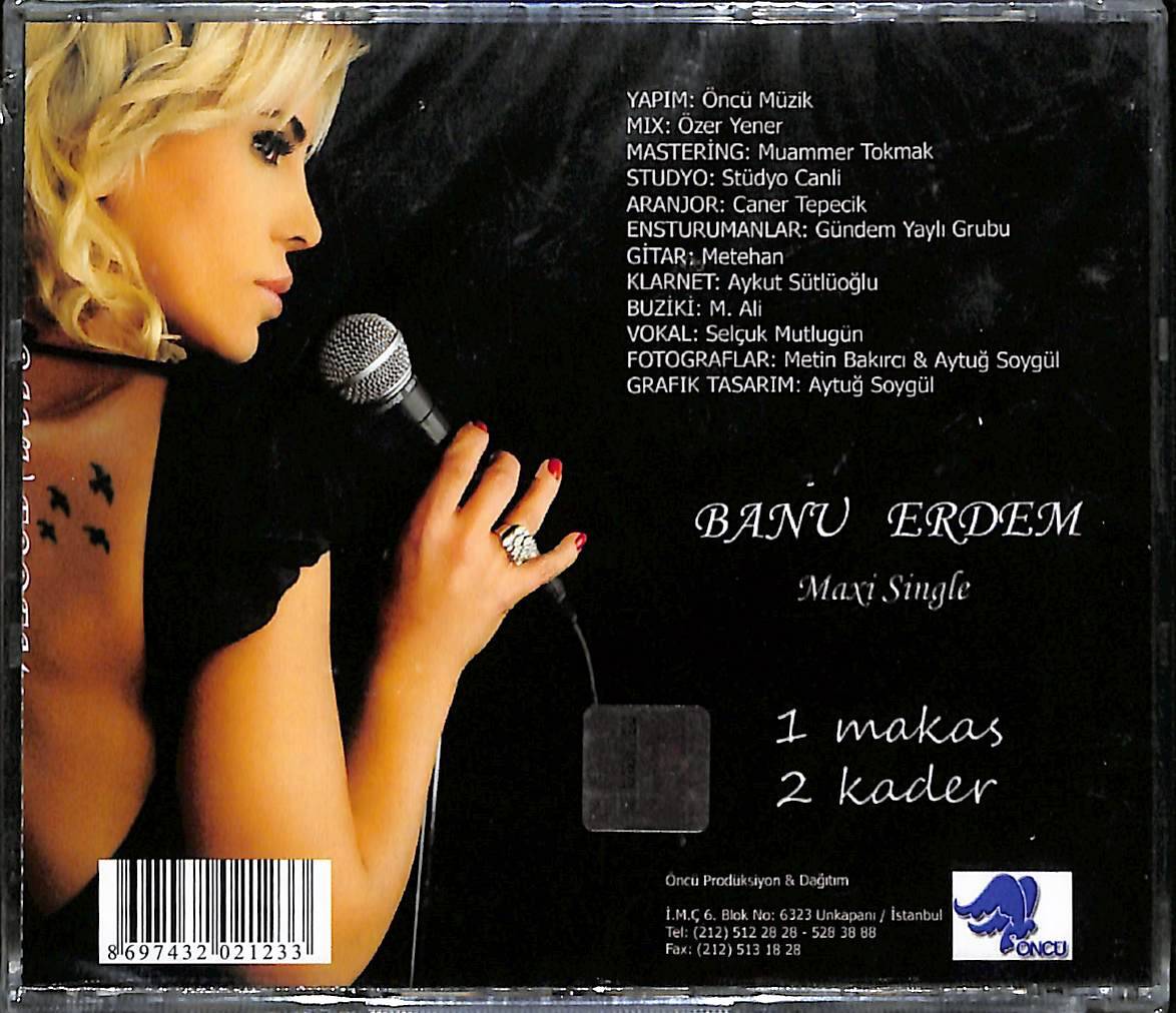 Banu Erdem - Makas CD (Sıfır) CD3606 - 2