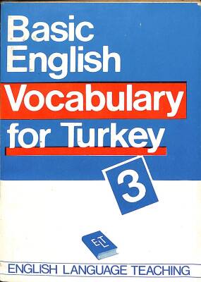 Basic English Vocabulary for Turkey 3 NDR78927 - 1