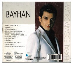 Bayhan - Hayal Edemiyorum (2004) CD Müzik CD504 - 8