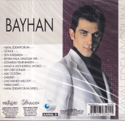 Bayhan - Hayal Edemiyorum (Sıfır Ürün) CD Müzik CD1192 - 2