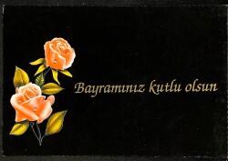 Bayram Kutlama Temalı Kartpostal KRT15569 - 1