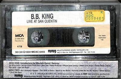 B.B. King *Live At San Quentin* Kaset KST23386 - 2