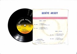 Behiye Aksoy - Nereden Sevdim, Olmaz İlaç Mini Long Play LP PLAK (108) - 8 Adet Şarkı PLK22179 - 2