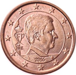 Belçika 1 Euro Cent 2016 ÇA *Philippe* YMP8536 - 2