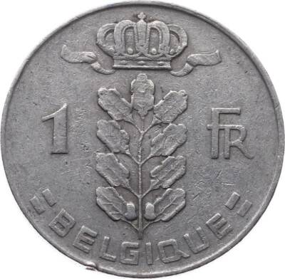 Belçika 1 Frank 1950 ÇT *Baudouin I - Belgique (Fransızca)* YMP9265 - 1