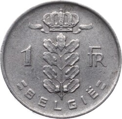 Belçika 1 Frank 1952 ÇT *Baudouin I - Belgie (Hollandaca)* YMP9267 - 1