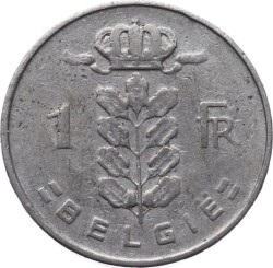 Belçika 1 Frank 1964 ÇT *Baudouin I - Belgie (Hollandaca)* YMP9263 - 1