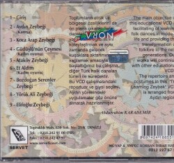 Belgelerle Zeybek Öğreniyorum Aydın 1 (Sıfır Ürün) CD Müzik CD1122 - 2