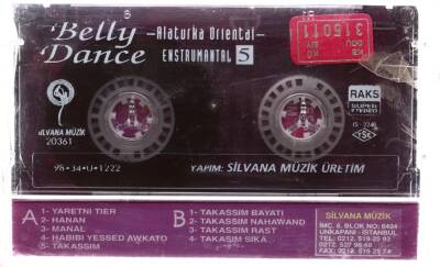 Belly Dance *Alaturka Oriental Enstrumantal* Kaset KST9335 - 2