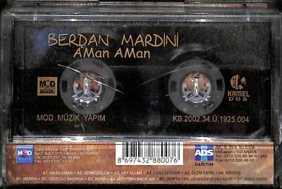 Berdan Mardini *Aman Aman * Kaset KST17129 - 2