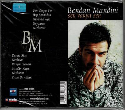 Berdan Mardini - Sen Varya Sen CD Müzik CD470 - 4