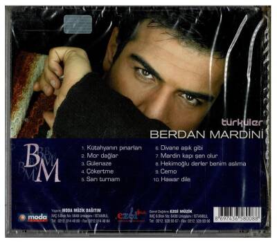 Berdan Mardini - Türküler CD Müzik CD489 - 8