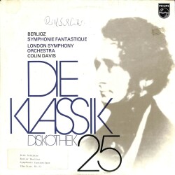 Berlioz - London Symphony Orchestra Colin Davis– Symphonie Fantastique 25 LP (109) PLK17711 - 1