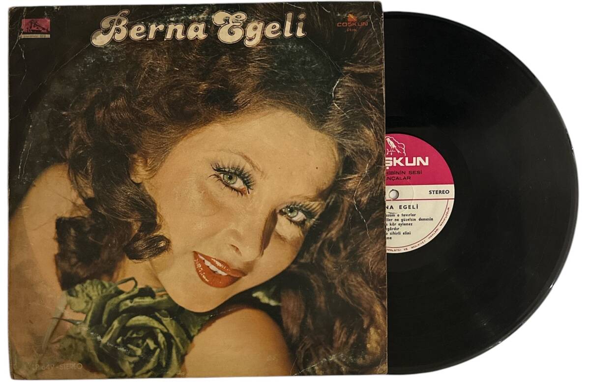 Berna Egeli - O Tebessüm O Tavırlar LP PLAK (10/8) PLK25521 - 1