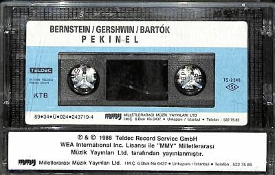 Bernstein Gershwin Bartok Pekinel *Kaset* KST23656 - 2