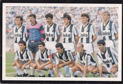 Beşiktaş Oyuncu Kadrosu Kartpostal KRT10102 - 1