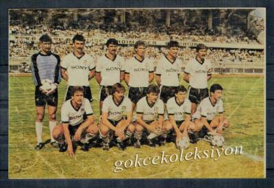 Beşiktaş Oyuncu Kadrosu Kartpostal KRT4516 - 1