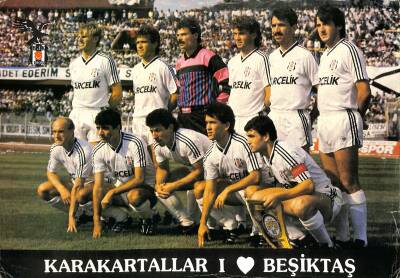 Beşiktaş Takım Kadrosu Kartpostal (Orta Boy) - 1