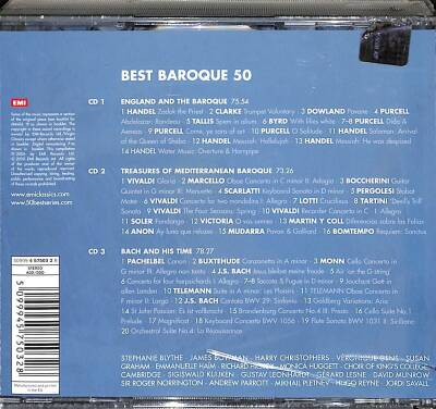 Best Baroque 50 * ( İkinci El ) CD Müzik CD1537 - 2