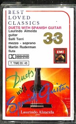 Best Loved Classics Duets With Spanish Guitar Kaset KST23528 - 1