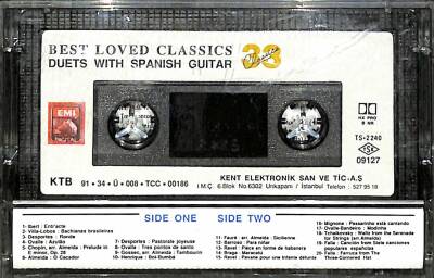 Best Loved Classics Duets With Spanish Guitar Kaset KST23528 - 2