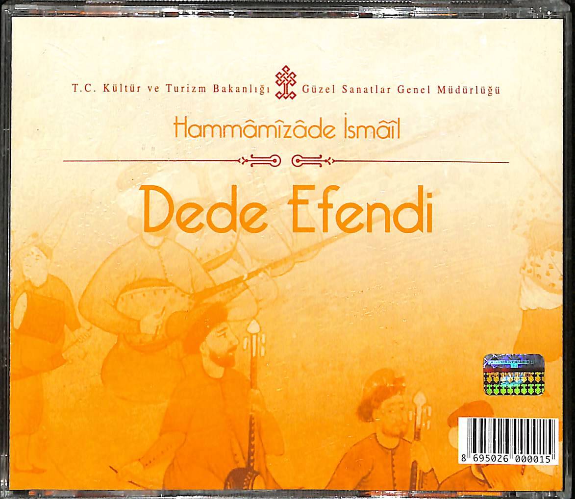 Bestekarlarımız - Hammamizade İsmail Dede Efendi CD (İkinci El) CD3731 - 2