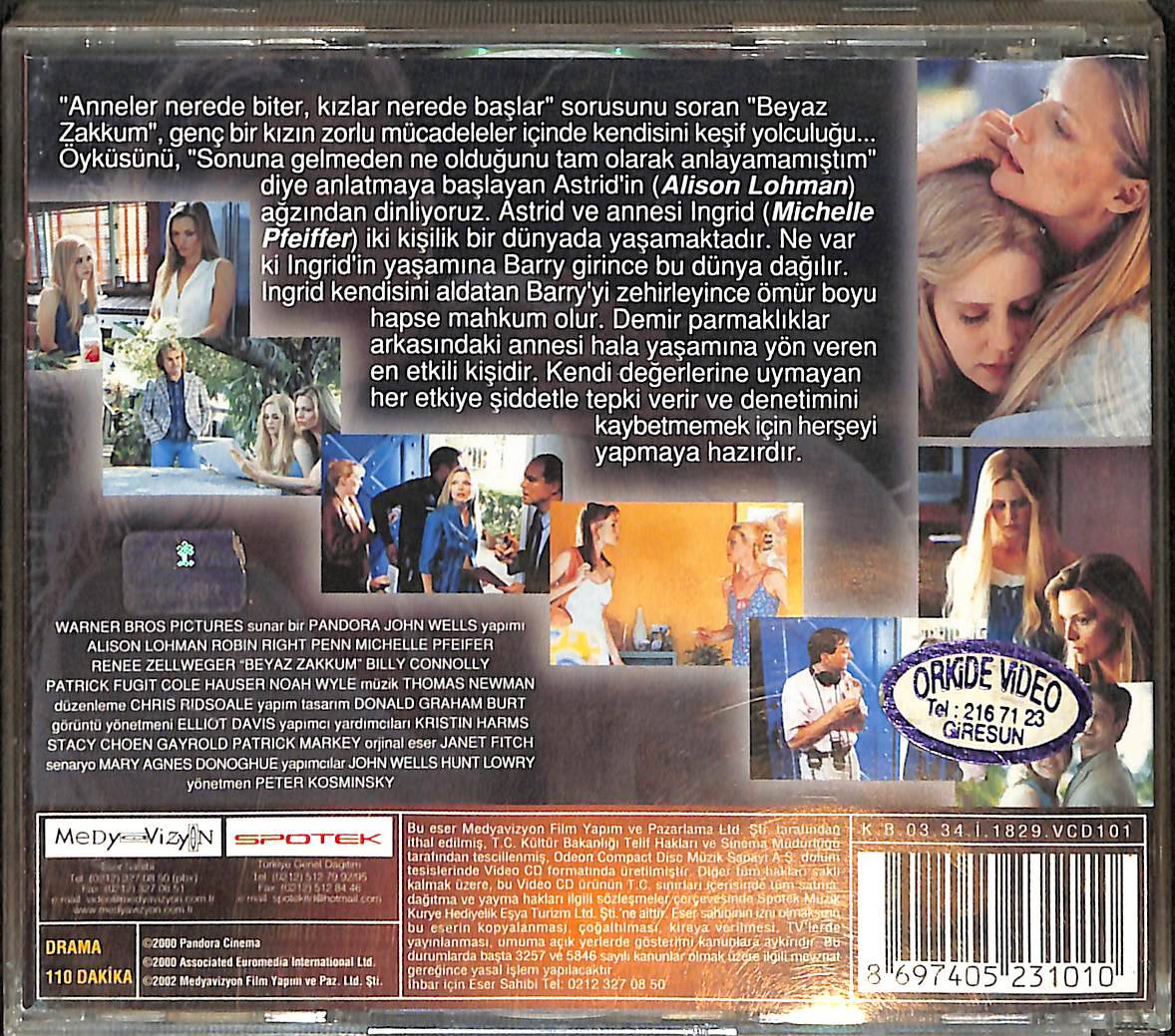 Beyaz Zakkum VCD Film (İkinci El) VCD25781 - 2