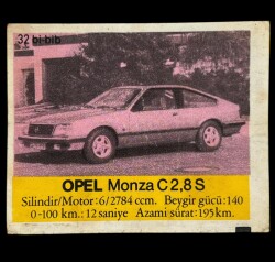 Bİ-BİB BİBİB Sticker No 32 -1980 Ler#SKZ428 - 1