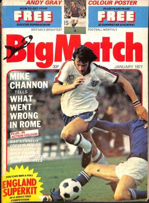 Big Match January 1977 - Mike Channon, Andy Gray NDR85812 - 1