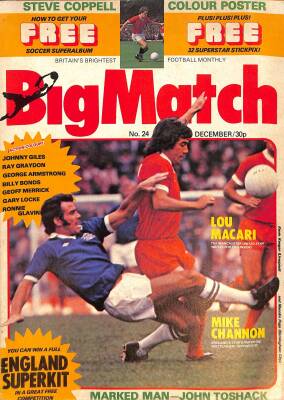 Big Match No24 December30P - Mike Channon, Lou Macari, Ray Graydon, Billy Bonds, Gray Locke NDR85817 - 1