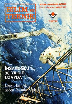 Bilim Ve Teknik Dergisi Haziran 1991 Sayı 283 NDR78517 - 1