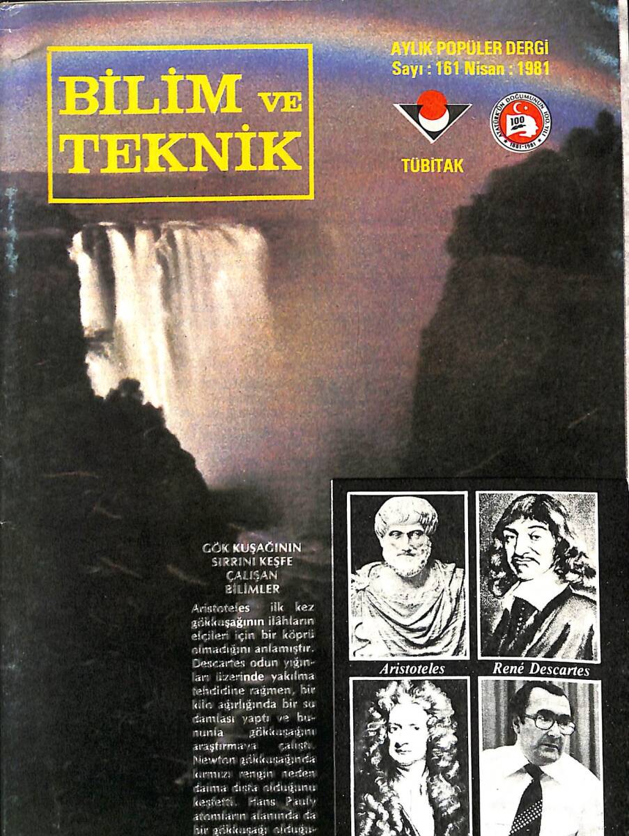 Bilim Ve Teknik Dergisi Nisan 1981 Sayı : 161 NDR89084 - 1