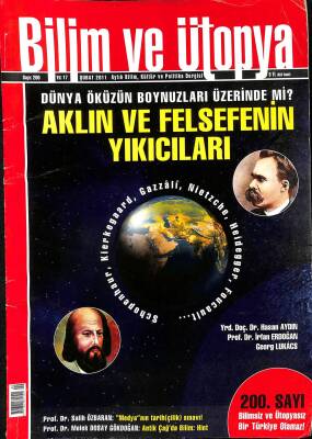 Bilim ve Ütopya - Aylık Bilim , Kültür ve Politika Dergisi Şubat 2011 Sayı 200 NDR78950 - 1