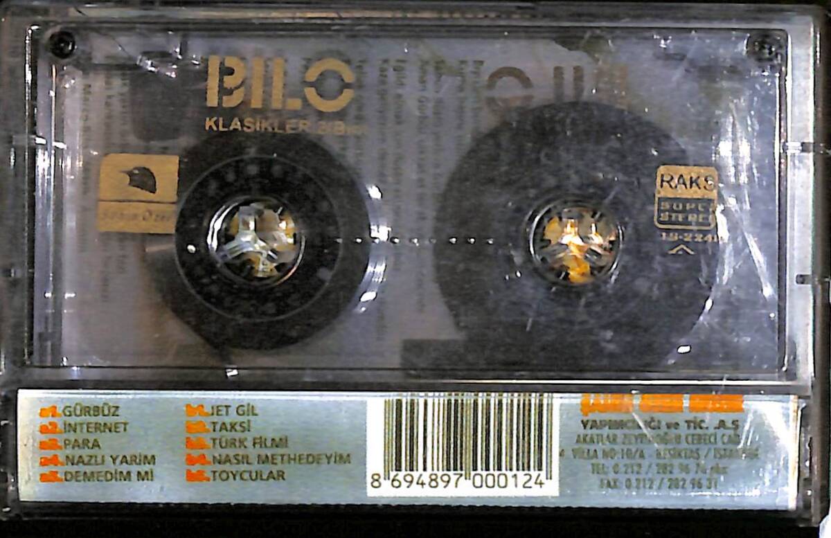 Bilo - Klasikler Kaset (İkinci El) KST27792 - 2