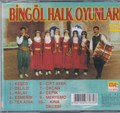 Bingöl Halk Oyunları (Sıfır Ürün) CD Müzik CD1189 - 2