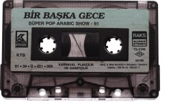 Bir Başka Gece *Süper Pop Arabic Show-91* Kaset KST13062 - 2