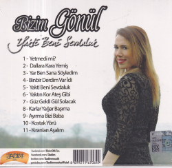 Bizim Gönül - Yaktı Beni Sevdaluk (Sıfır Ürün) CD Müzik CD1320 - 2