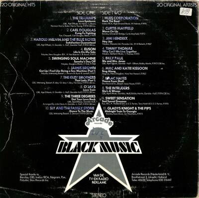 Black Music (1974 - Almanya) LP - 2