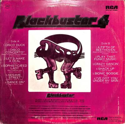 Blackbuster 4 - 1976 LP (109) PLK17631 - 2