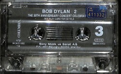 Bob Dylan - 2 The 30th Anniversary Concert Celebration Kaset (İkinci El ) KST24226 - 1