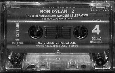 Bob Dylan - 2 The 30th Anniversary Concert Celebration Kaset (İkinci El ) KST24226 - 2