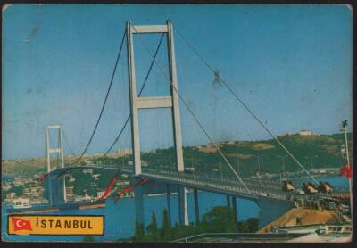 Boğaziçi Asma Köprüsü Eski Kartpostal KRT3780 - 1