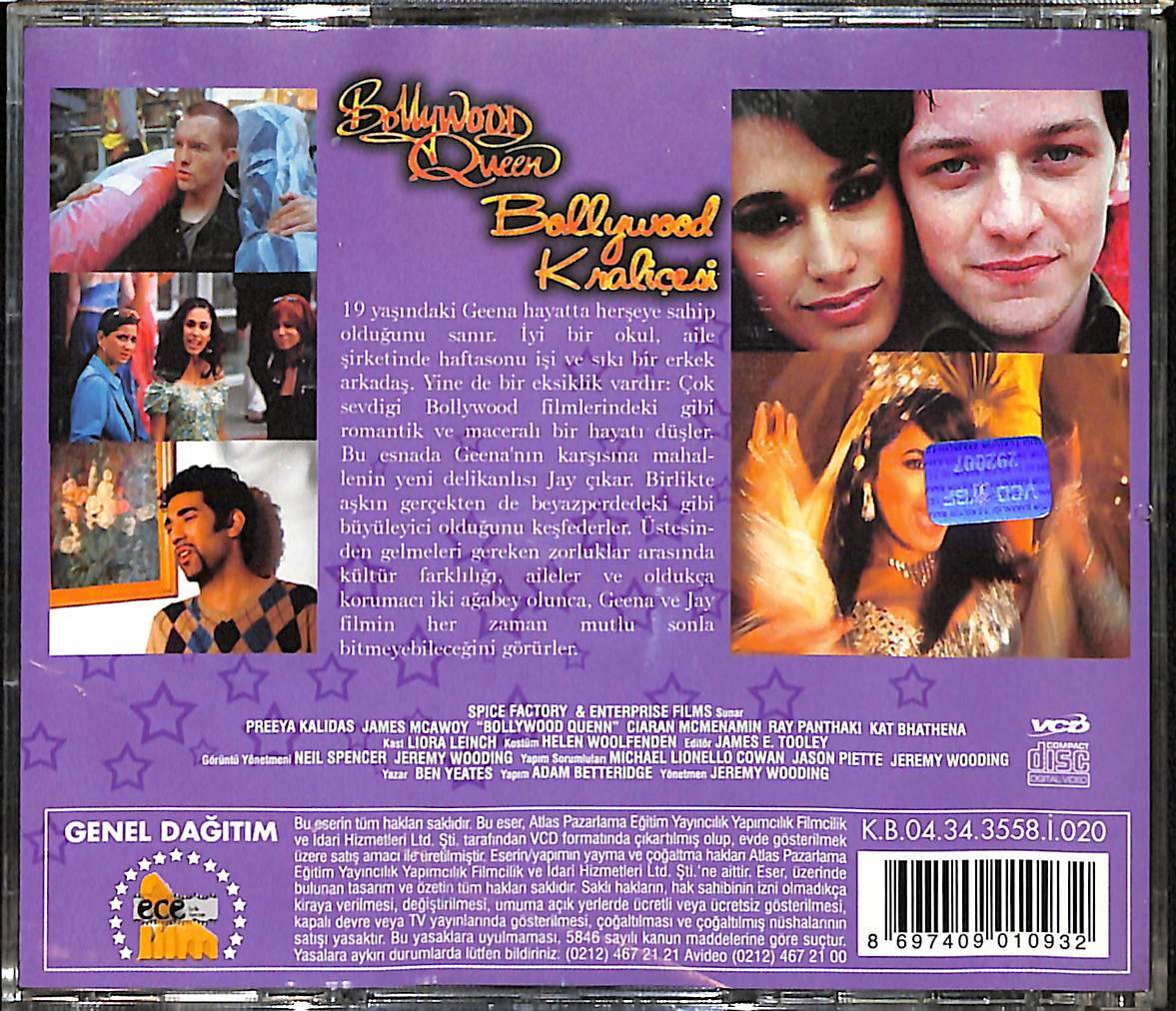 Bollywood Kraliçesi VCD Film (İkinci El - 10/9) VCD26596 - 2