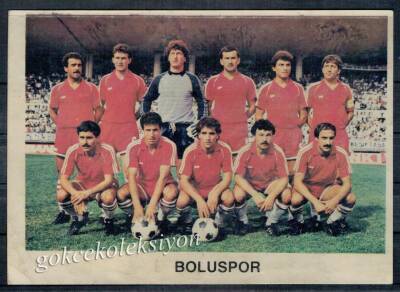 Boluspor Futbol Takım Kartpostal KRT4675 - 1