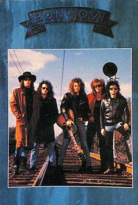 Bon Jovi Kartpostal KRT9910 - 1