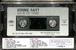 Bonnie Raitt *Nick of Time* KST23395 - 2